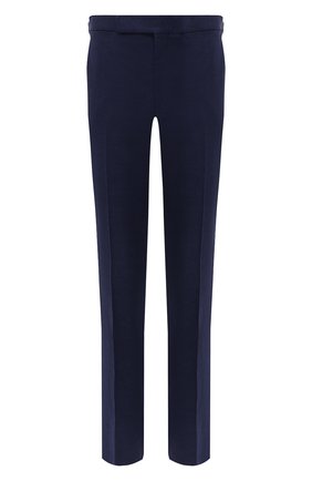 Мужские брюки изо льна и шелка RALPH LAUREN темно-синего цвета по цене 58950 руб., арт. 798835953 | Фото 1 Мужские брюки изо льна и шелка RALPH LAUREN темно-синего цвета, арт. 798835953 | Фото 1