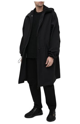 Мужские хлопковые брюки BOTTEGA VENETA черного цвета по цене 58300 руб., арт. 647392/V0FJ0 | Фото 2 Мужские хлопковые брюки BOTTEGA VENETA черного цвета, арт. 647392/V0FJ0 | Фото 2