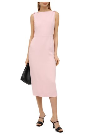 Женское платье VALENTINO розового цвета по цене 159500 руб., арт. VB3VAV9765C | Фото 2 Женское платье VALENTINO розового цвета, арт. VB3VAV9765C | Фото 2