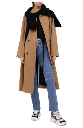 Женские текстильные кроссовки inka KENZO разноцветного цвета по цене 36100 руб., арт. FA62SN302F57 | Фото 2 Женские текстильные кроссовки inka KENZO разноцветного цвета, арт. FA62SN302F57 | Фото 2
