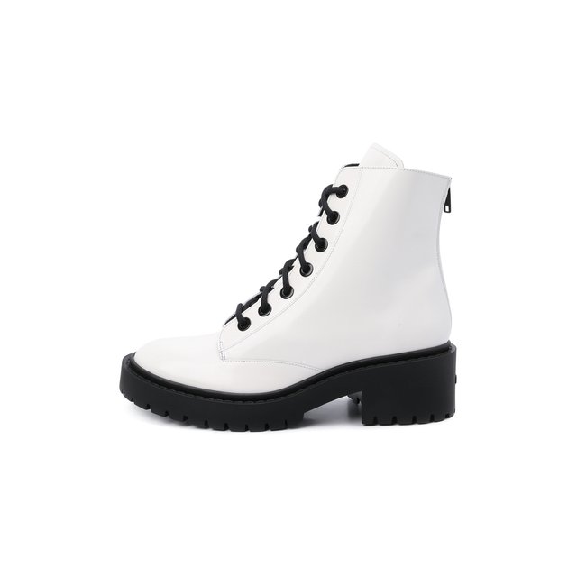 Кожаные ботинки City Kenzo FB52BT340L67, цвет белый, размер 41 - фото 3