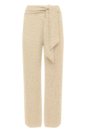 Женские брюки NANUSHKA бежевого цвета по цене 32850 руб., арт. NEA_CREME_FLUFFY KNIT | Фото 1 Женские брюки NANUSHKA бежевого цвета, арт. NEA_CREME_FLUFFY KNIT | Фото 1 (Силуэт Ж (брюки и джинсы): Прямые; Материал внешний: Синтетический материал; Стили: Кэжуэл; Кросс-КТ: Трикотаж; Длина (брюки, джинсы): Укороченные; Женское Кросс-КТ: Брюки-одежда)