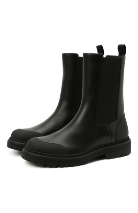Женские кожаные ботинки patty MONCLER черного цвета по цене 44300 руб., арт. G1-09B-4F713-00-02SQU | Фото 1 Женские кожаные ботинки patty MONCLER черного цвета, арт. G1-09B-4F713-00-02SQU | Фото 1