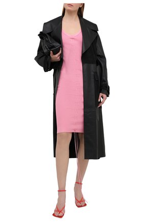 Женское платье из вискозы HELMUT LANG розового цвета по цене 45150 руб., арт. K10HW705 | Фото 2 Женское платье из вискозы HELMUT LANG розового цвета, арт. K10HW705 | Фото 2