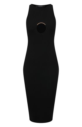 Женское платье из вискозы VERSACE черного цвета по цене 125500 руб., арт. A88428/A237516 | Фото 1 Женское платье из вискозы VERSACE черного цвета, арт. A88428/A237516 | Фото 1
