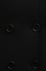 Женское пальто REDVALENTINO черного цвета, арт. VR3CAD20/1Y1 | Фото 5 (Рукава: Длинные; Длина (верхняя одежда): До середины бедра; Материал внешний: Синтетический материал; Региональные ограничения белый список (Axapta Mercury): RU; Материал подклада: Синтетический материал; 1-2-бортные: Двубортные)