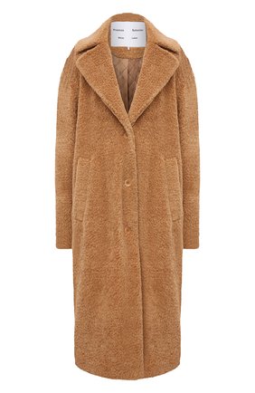 Женская шуба из экомеха PROENZA SCHOULER WHITE LABEL бежевого цвета по цене 82350 руб., арт. WL2111019-AY130 | Фото 1 Женская шуба из экомеха PROENZA SCHOULER WHITE LABEL бежевого цвета, арт. WL2111019-AY130 | Фото 1