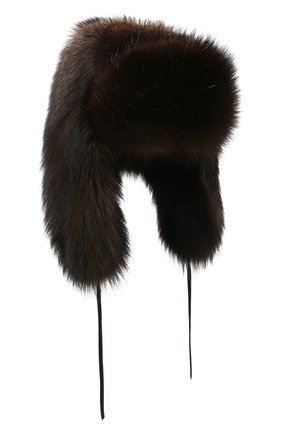 Мужская шапка-ушанка из меха фишера FURLAND коричневого цвета по цене 190000 руб., арт. 0167610310003300000 | Фото 1 Мужская шапка-ушанка из меха фишера FURLAND коричневого цвета, арт. 0167610310003300000 | Фото 1
