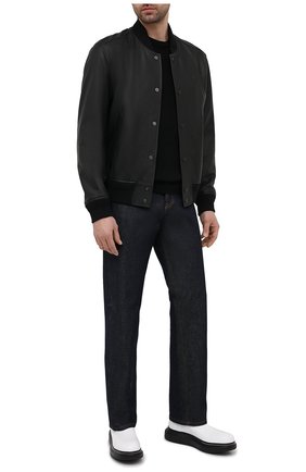 Мужские кожаные челси ALEXANDER MCQUEEN белого цвета по цене 37050 руб., арт. 586198/WHX52 | Фото 2 Мужские кожаные челси ALEXANDER MCQUEEN белого цвета, арт. 586198/WHX52 | Фото 2 (Материал внутренний: Натуральная кожа; Мужское Кросс-КТ: Сапоги-обувь, Челси-обувь; Подошва: Массивная)