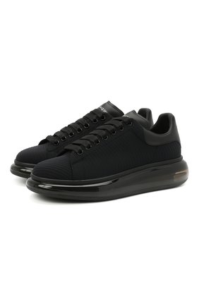 Мужские текстильные кеды ALEXANDER MCQUEEN черного цвета по цене 45100 руб., арт. 634610/W4LA1 | Фото 1 Мужские текстильные кеды ALEXANDER MCQUEEN черного цвета, арт. 634610/W4LA1 | Фото 1