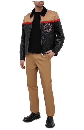 Мужские хлопковые брюки BURBERRY бежевого цвета по цене 40600 руб., арт. 8036695 | Фото 2 Мужские хлопковые брюки BURBERRY бежевого цвета, арт. 8036695 | Фото 2