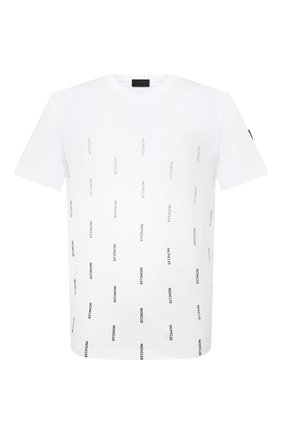 Мужская хлопковая футболка MONCLER белого цвета по цене 21100 руб., арт. G1-091-8C7B1-10-829H8 | Фото 1 Мужская хлопковая футболка MONCLER белого цвета, арт. G1-091-8C7B1-10-829H8 | Фото 1 (Длина (для топов): Стандартные; Материал внешний: Хлопок; Стили: Гранж; Принт: С принтом; Рукава: Короткие)