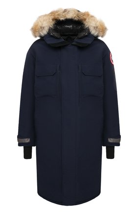 Мужская пуховая парка westmount CANADA GOOSE темно-синего цвета по цене 135500 руб., арт. 2004M | Фото 1 Мужская пуховая парка westmount CANADA GOOSE темно-синего цвета, арт. 2004M | Фото 1