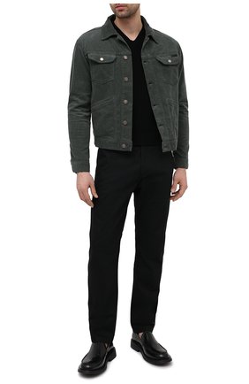 Мужская куртка TOM FORD хаки цвета по цене 110500 руб., арт. BWJ39/TFD116 | Фото 2 Мужская куртка TOM FORD хаки цвета, арт. BWJ39/TFD116 | Фото 2