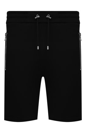 Мужские хлопковые шорты BALMAIN черного цвета по цене 48950 руб., арт. VH10A000/B072 | Фото 1 Мужские хлопковые шорты BALMAIN черного цвета, арт. VH10A000/B072 | Фото 1