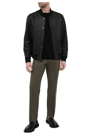 Мужские хлопковые брюки VALENTINO хаки цвета по цене 62100 руб., арт. VV3RB5224NH | Фото 2 Мужские хлопковые брюки VALENTINO хаки цвета, арт. VV3RB5224NH | Фото 2