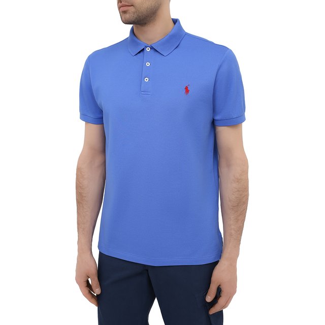фото Хлопковое поло polo ralph lauren