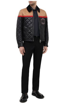 Мужские хлопковые брюки BURBERRY черного цвета по цене 39950 руб., арт. 8036531 | Фото 2 Мужские хлопковые брюки BURBERRY черного цвета, арт. 8036531 | Фото 2