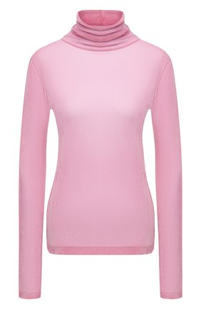 Женская водолазка HELMUT LANG розового цвета по цене 34200 руб., арт. K10HW509 | Фото 1 Женская водолазка HELMUT LANG розового цвета, арт. K10HW509 | Фото 1
