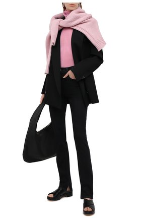 Женская водолазка HELMUT LANG розового цвета по цене 34200 руб., арт. K10HW509 | Фото 2 Женская водолазка HELMUT LANG розового цвета, арт. K10HW509 | Фото 2