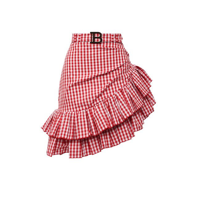 Хлопковая юбка Balmain
