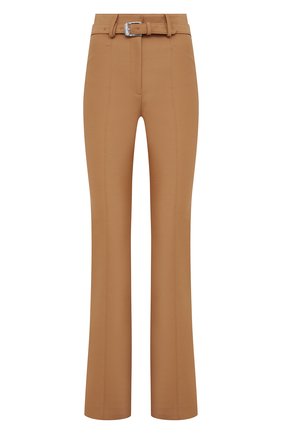 Женские брюки из шерсти и шелка PROENZA SCHOULER бежевого цвета по цене 109500 руб., арт. R2116008-AW112 | Фото 1 Женские брюки из шерсти и шелка PROENZA SCHOULER бежевого цвета, арт. R2116008-AW112 | Фото 1