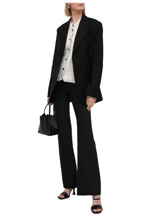 Женский кардиган из хлопка и шелка PROENZA SCHOULER WHITE LABEL светло-бежевого цвета по цене 41050 руб., арт. WL2117559-KS054 | Фото 2 Женский кардиган из хлопка и шелка PROENZA SCHOULER WHITE LABEL светло-бежевого цвета, арт. WL2117559-KS054 | Фото 2