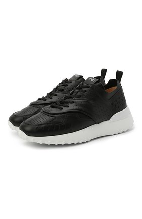 Женские кожаные кроссовки TOD’S черного цвета по цене 51350 руб., арт. XXW80A0W590JUS | Фото 1 Женские кожаные кроссовки TOD’S черного цвета, арт. XXW80A0W590JUS | Фото 1