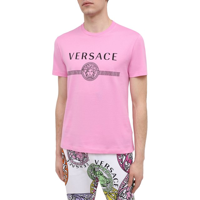 фото Хлопковая футболка versace