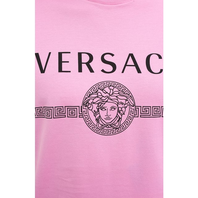 фото Хлопковая футболка versace