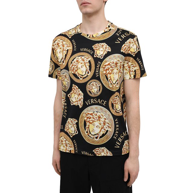 фото Хлопковая футболка versace
