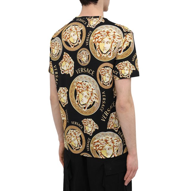 фото Хлопковая футболка versace