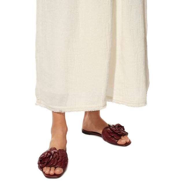 фото Кожаные шлепанцы valentino garavani 03 rose edition valentino