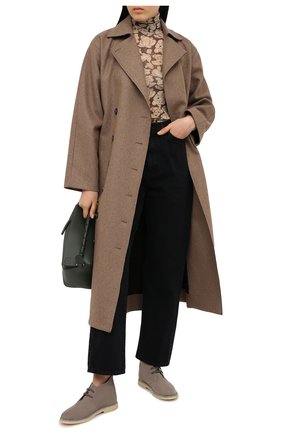 Женские замшевые ботинки BRUNELLO CUCINELLI коричневого цвета по цене 88700 руб., арт. MZSFG1377 | Фото 2 Женские замшевые ботинки BRUNELLO CUCINELLI коричневого цвета, арт. MZSFG1377 | Фото 2 (Подошва: Платформа; Каблук высота: Низкий; Материал внутренний: Натуральная кожа; Женское Кросс-КТ: Дезерты-ботинки; Материал внешний: Замша, Кожа; Материал утеплителя: Без утеплителя)
