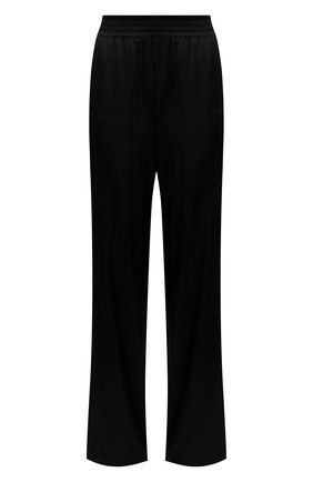 Женские шелковые брюки HELMUT LANG черного цвета по цене 34200 руб., арт. K10DW203 | Фото 1 Женские шелковые брюки HELMUT LANG черного цвета, арт. K10DW203 | Фото 1