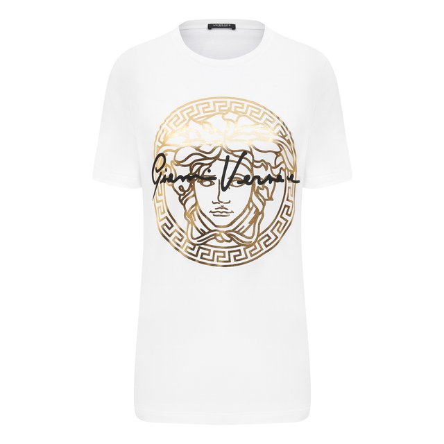 фото Хлопковая футболка versace