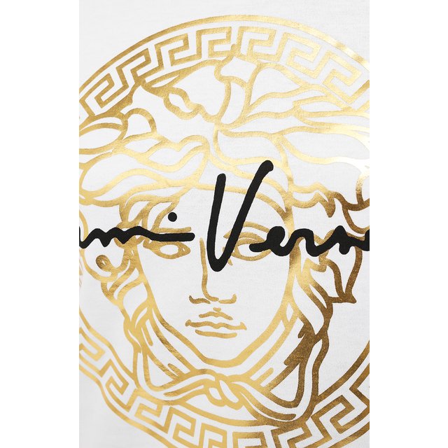 фото Хлопковая футболка versace