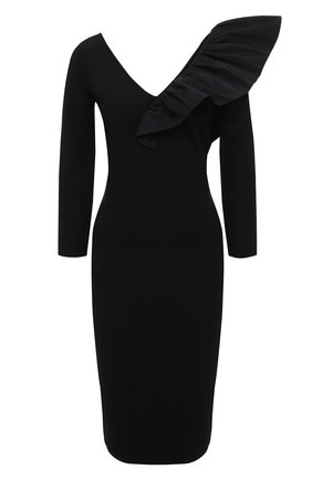 Женское платье из вискозы GIVENCHY черного цвета по цене 164500 руб., арт. BW213G4Z8U | Фото 1 Женское платье из вискозы GIVENCHY черного цвета, арт. BW213G4Z8U | Фото 1