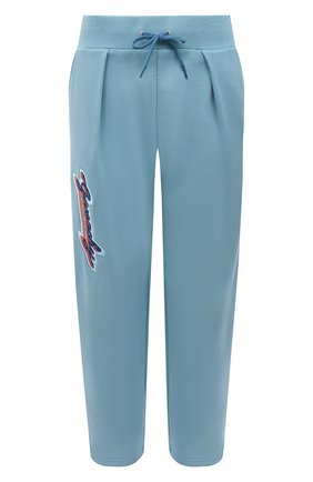 Женские хлопковые брюки GIVENCHY голубого цвета по цене 71650 руб., арт. BW50LQ3Z4V | Фото 1 Женские хлопковые брюки GIVENCHY голубого цвета, арт. BW50LQ3Z4V | Фото 1