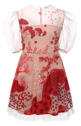 Женское платье REDVALENTINO красного цвета по цене 89150 руб., арт. VR3VA17F/5QM | Фото 1 Женское платье REDVALENTINO красного цвета, арт. VR3VA17F/5QM | Фото 1