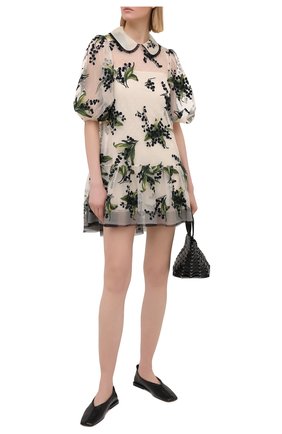 Женское платье REDVALENTINO кремвого цвета по цене 89950 руб., арт. VR3VA16Q/5QP | Фото 2 Женское платье REDVALENTINO кремвого цвета, арт. VR3VA16Q/5QP | Фото 2