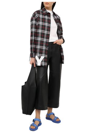 Женская хлопковая футболка PROENZA SCHOULER WHITE LABEL белого цвета по цене 13750 руб., арт. WL2114226-JC144 | Фото 2 Женская хлопковая футболка PROENZA SCHOULER WHITE LABEL белого цвета, арт. WL2114226-JC144 | Фото 2
