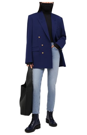 Женская хлопковая водолазка PROENZA SCHOULER WHITE LABEL черного цвета по цене 27450 руб., арт. WL2114250-JC141 | Фото 2 Женская хлопковая водолазка PROENZA SCHOULER WHITE LABEL черного цвета, арт. WL2114250-JC141 | Фото 2