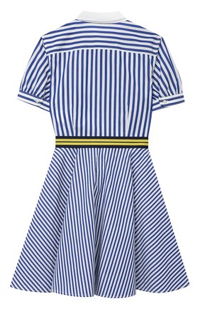 Детское хлопковое платье POLO RALPH LAUREN голубого цвета по цене 9880 руб., арт. 313833014 | Фото 2 Детское хлопковое платье POLO RALPH LAUREN голубого цвета, арт. 313833014 | Фото 2