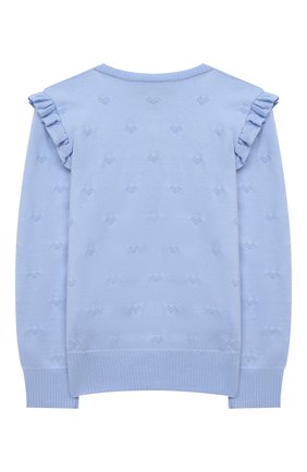 Детский хлопковый кардиган POLO RALPH LAUREN голубого цвета по цене 7985 руб., арт. 312834920 | Фото 2 Детский хлопковый кардиган POLO RALPH LAUREN голубого цвета, арт. 312834920 | Фото 2