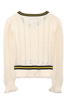 Детский хлопковый пуловер POLO RALPH LAUREN бежевого цвета по цене 12150 руб., арт. 313834982 | Фото 2 Детский хлопковый пуловер POLO RALPH LAUREN бежевого цвета, арт. 313834982 | Фото 2