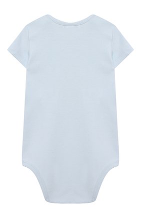 Детское комплект из двух боди POLO RALPH LAUREN голубого цвета по цене 5550 руб., арт. 320834125 | Фото 7 Детское комплект из двух боди POLO RALPH LAUREN голубого цвета, арт. 320834125 | Фото 7