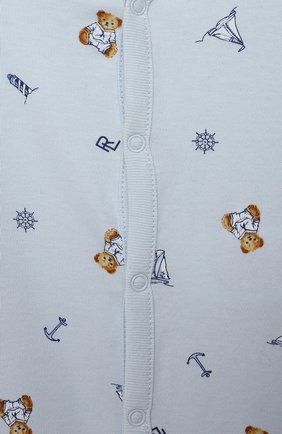 Детское хлопковый песочник POLO RALPH LAUREN разноцветного цвета по цене 4600 руб., арт. 320833655 | Фото 3 Детское хлопковый песочник POLO RALPH LAUREN разноцветного цвета, арт. 320833655 | Фото 3