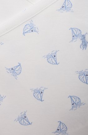 Детское комплект из трех боди POLO RALPH LAUREN голубого цвета по цене 7420 руб., арт. 320833465 | Фото 2 Детское комплект из трех боди POLO RALPH LAUREN голубого цвета, арт. 320833465 | Фото 2