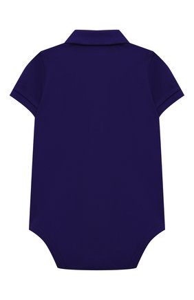Детское хлопковое боди POLO RALPH LAUREN фиолетового цвета по цене 3475 руб., арт. 320812073 | Фото 2 Детское хлопковое боди POLO RALPH LAUREN фиолетового цвета, арт. 320812073 | Фото 2